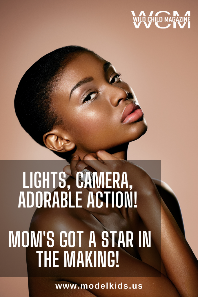 Lights, Camera, Adorable Action! Mom's Got a Star in the Making!