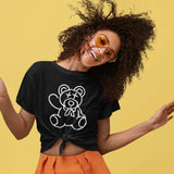 Wild Teddy Tee (Black)